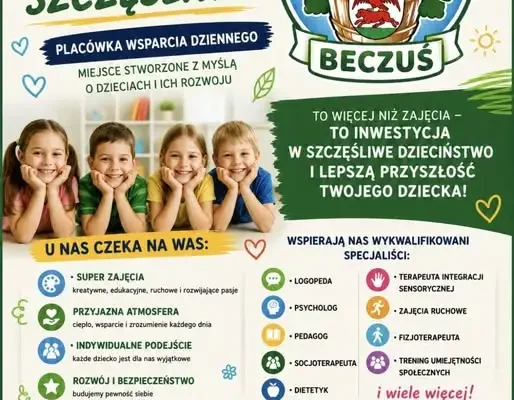 Placówka Wsparcia Dziennego zaprasza dzieci – miejsce pełne rozwoju i bezpieczeństwa