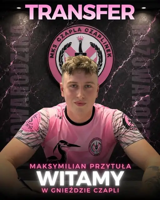 Maksymilian Przytuła nowym zawodnikiem Czapli Czaplinek