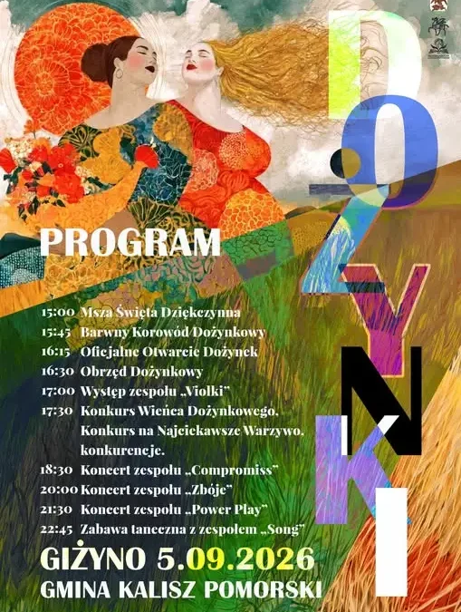 Dożynki Gminne w Giżynie – święto plonów i tradycji