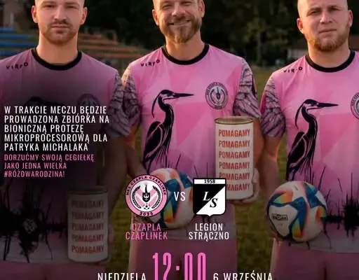 Piłkarze wracają na Parkową. W niedzielę mecz i zbiórka dla Patryka