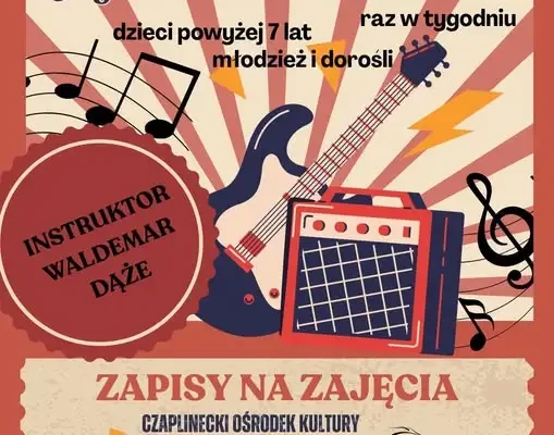 Rusza nabór do Garażu Muzycznego w Czaplinku – zagraj z nami!