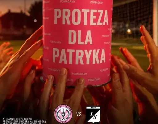 Mecz z Legionem Strączno już w niedzielę – zbiórka dla Patryka Michalaka