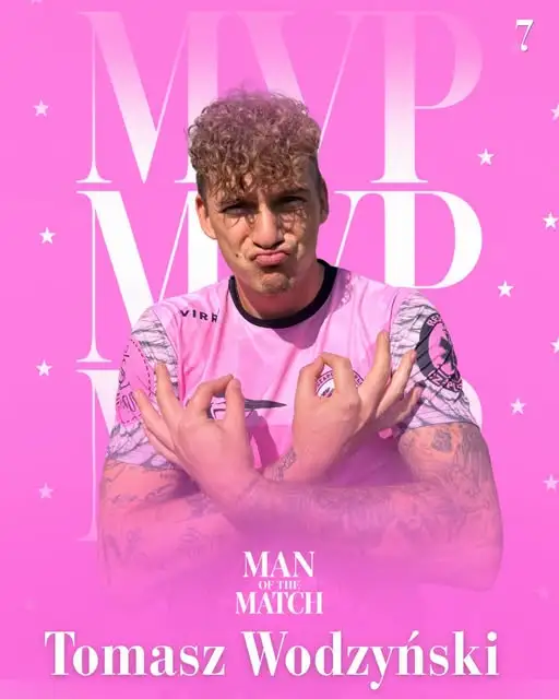 Tomasz Wodzyński MVP meczu z Legionem Strączno – hat trick w 60 minut