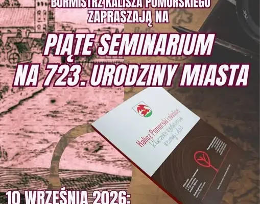 Kalisz Pomorski: seminarium, Galeria Pamięci i promocja publikacji już w piątek