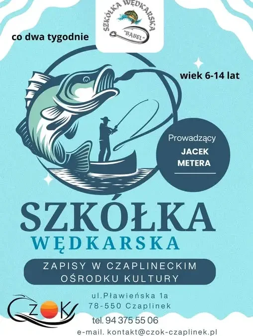 Szkółka Wędkarska „Bąbel” w Czaplinku zaprasza na nowy sezon zajęć
