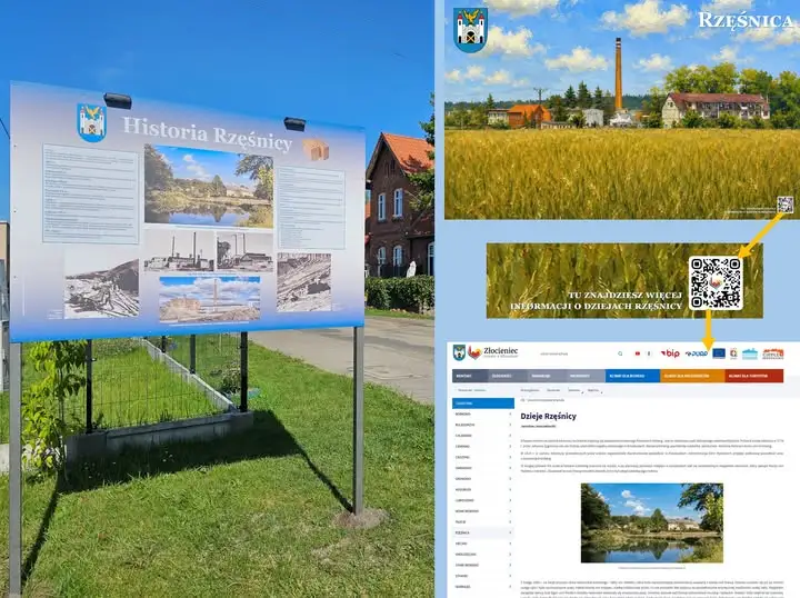 Historyczne tablice w sołectwach Złocieńca – projekt na finiszu