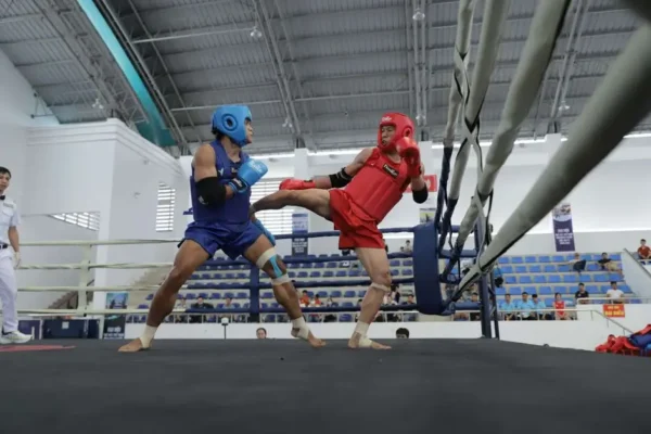 Policjantka z Drawska Pomorskiego zdobyła srebrny medal w Mistrzostwach Polski Służb Mundurowych w Kickboxingu