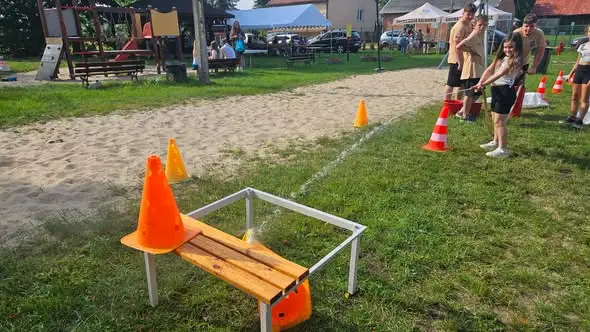 Piknik Rodzinny w Czaplinku: radość, strażacy i nowa Młodzieżowa Drużyna Pożarnicza