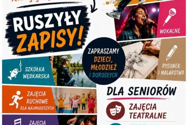 Czaplinecki Ośrodek Kultury ogłasza nabór na zajęcia hip-hop – pierwsze spotkanie już 5 października