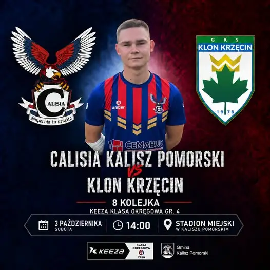 Typuj wynik meczu Calisii i wygraj zestaw kibica – kapelusz i koszulka