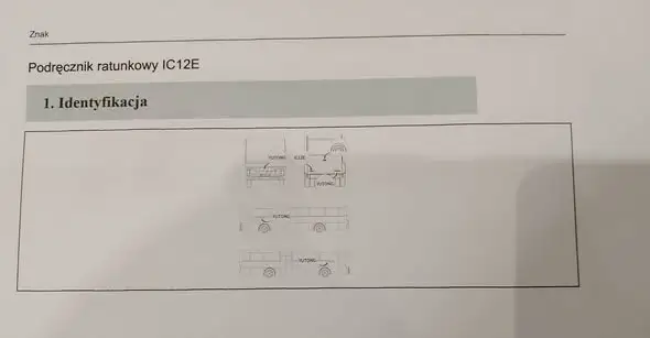 Instrukcja ratunkowa dla autobusów elektrycznych trafiła do strażaków z Złocieńca