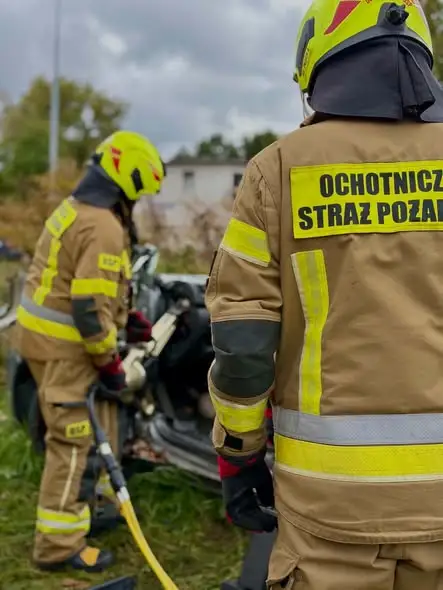 Szkolenie z ratownictwa technicznego OSP Złocieniec i WSP Budowo