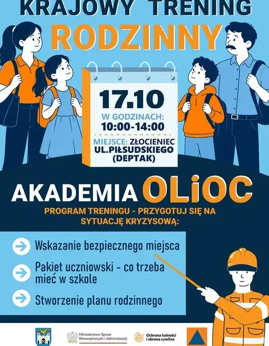Krajowy Trening Rodzinny w Złocieńcu – wspólna nauka bezpieczeństwa