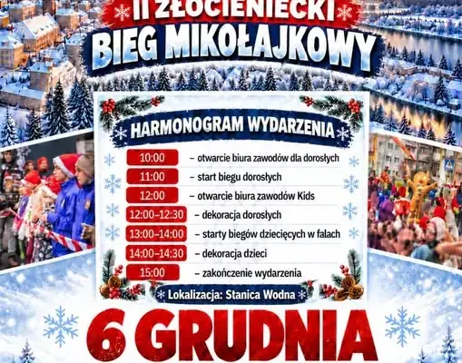 Złocieniecki Bieg Mikołajkowy 2026: już ponad 130 zapisanych, cel to 500 uczestników