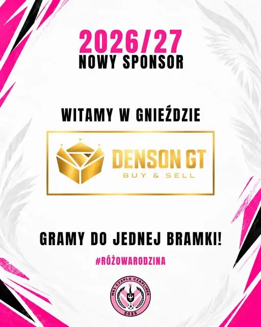 Denson GT nowym sponsorem klubu z Czaplinka w sezonie 2026/27