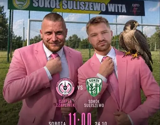 MEN IN PINK jadą do Suliszewa. Sokół u siebie jeszcze nie przegrał